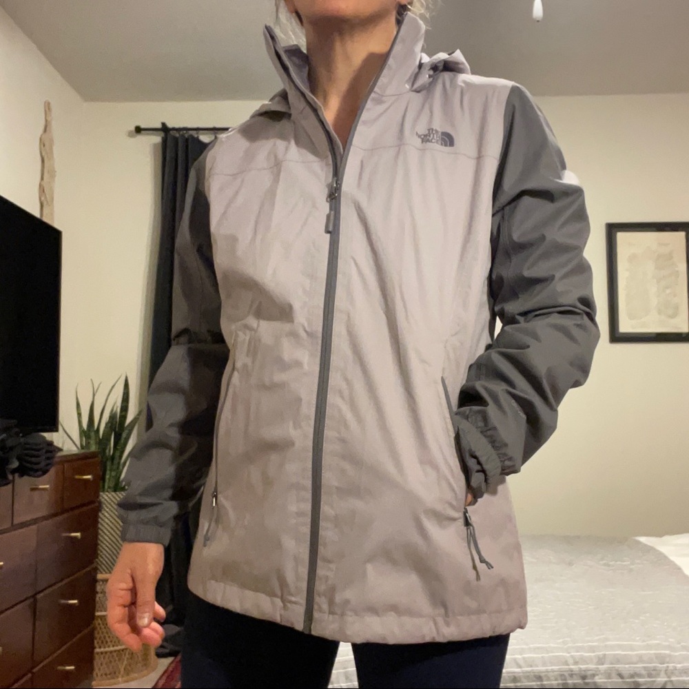 The North Face women’s waterproof shell jacket size large